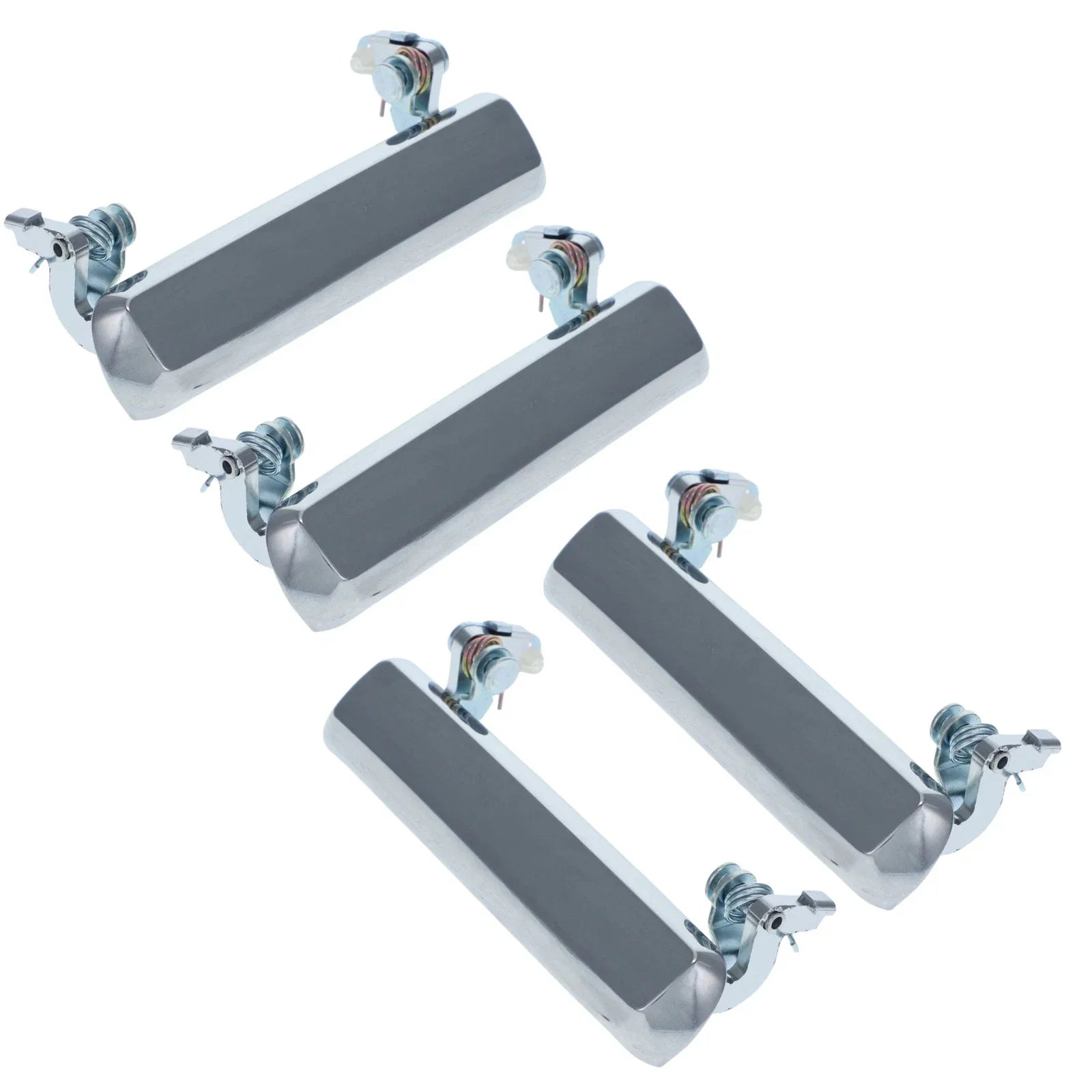 4pc Front/Rear Left Right Door Handle Chrome for Nissan Patrol (1988–1997)