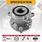 Pair Rear Wheel Bearing Hub Assembly 512293 for Subaru Outback (2005–2009)