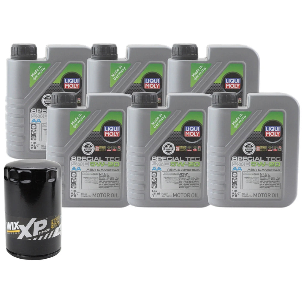 6L Liqui Moly Special Tec AA 5W20 Engine Oil Change Kit for F-150, CX-9, MKS