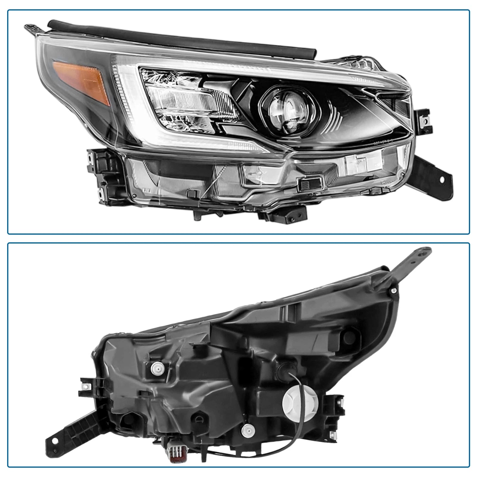 Headlight Set of 2 LED for Subaru Legacy Outback (2020-2020)