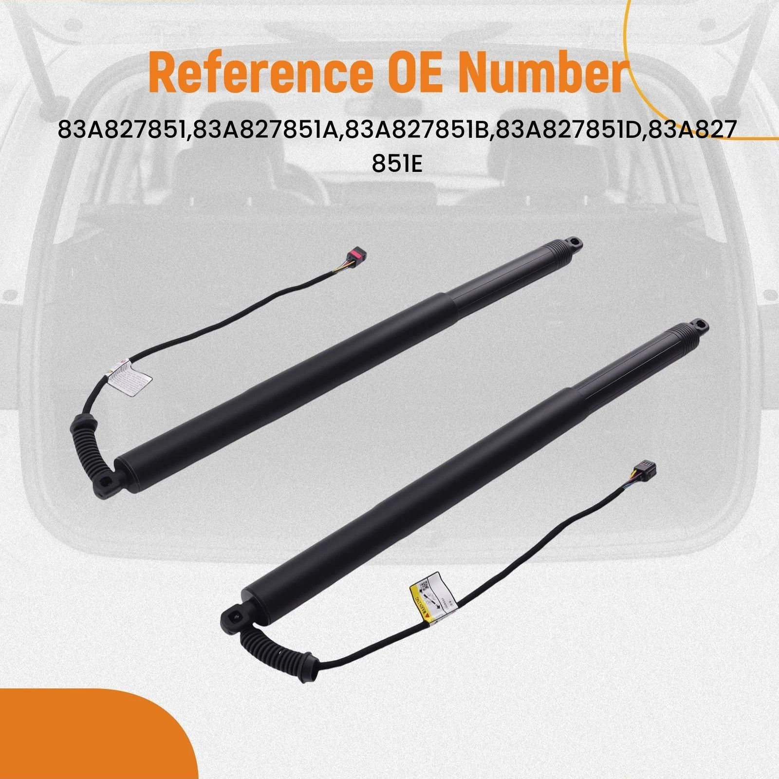 Rear Power Hatch Support for Audi Q3 (2020–2021) 83A827851A