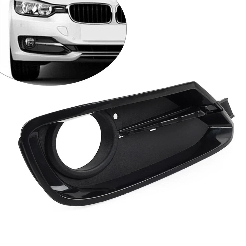 Front Bumper Fog Lamp Grille W/O Silver Trim for BMW F30 F31 (2012-2019) 1x