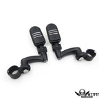 Streamliner Footpegs Footrest Mount Kit for Harley (1.25" Highway Engine Guard)