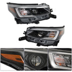 Set of 2 Headlight Assemblies for Subaru Legacy/Outback (2020) LED
