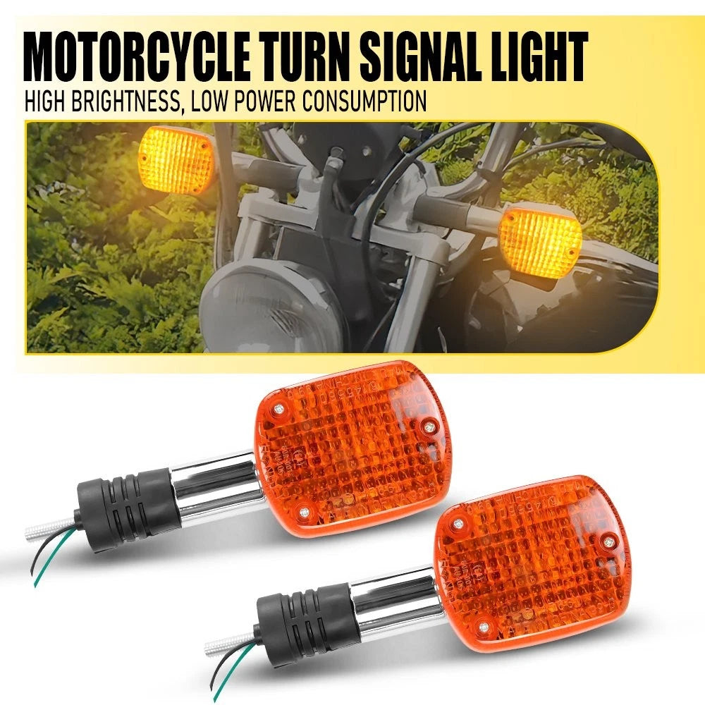 2X Turn Signal Blinker Light for Honda Rebel CA250 CMX250 VTX1300 VTX1800