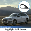 1pc Fog Light Grill for Audi Q7 (2010–2015) No. 4L0807489A ABS Black