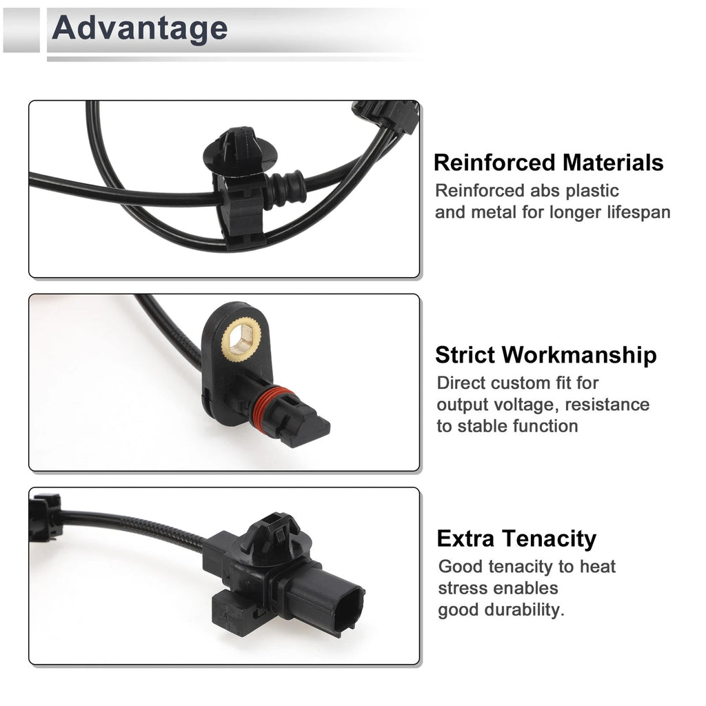 ABS Wheel Speed Sensor No. 57470SNA013 for Honda Civic (2006–2011) Rear Right