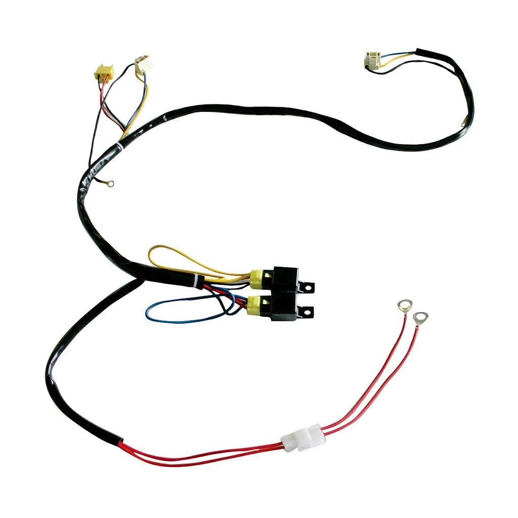 Headlight Headlamp Relay Wiring Harness for Classic Cars and Hot Rods (1950–1999)