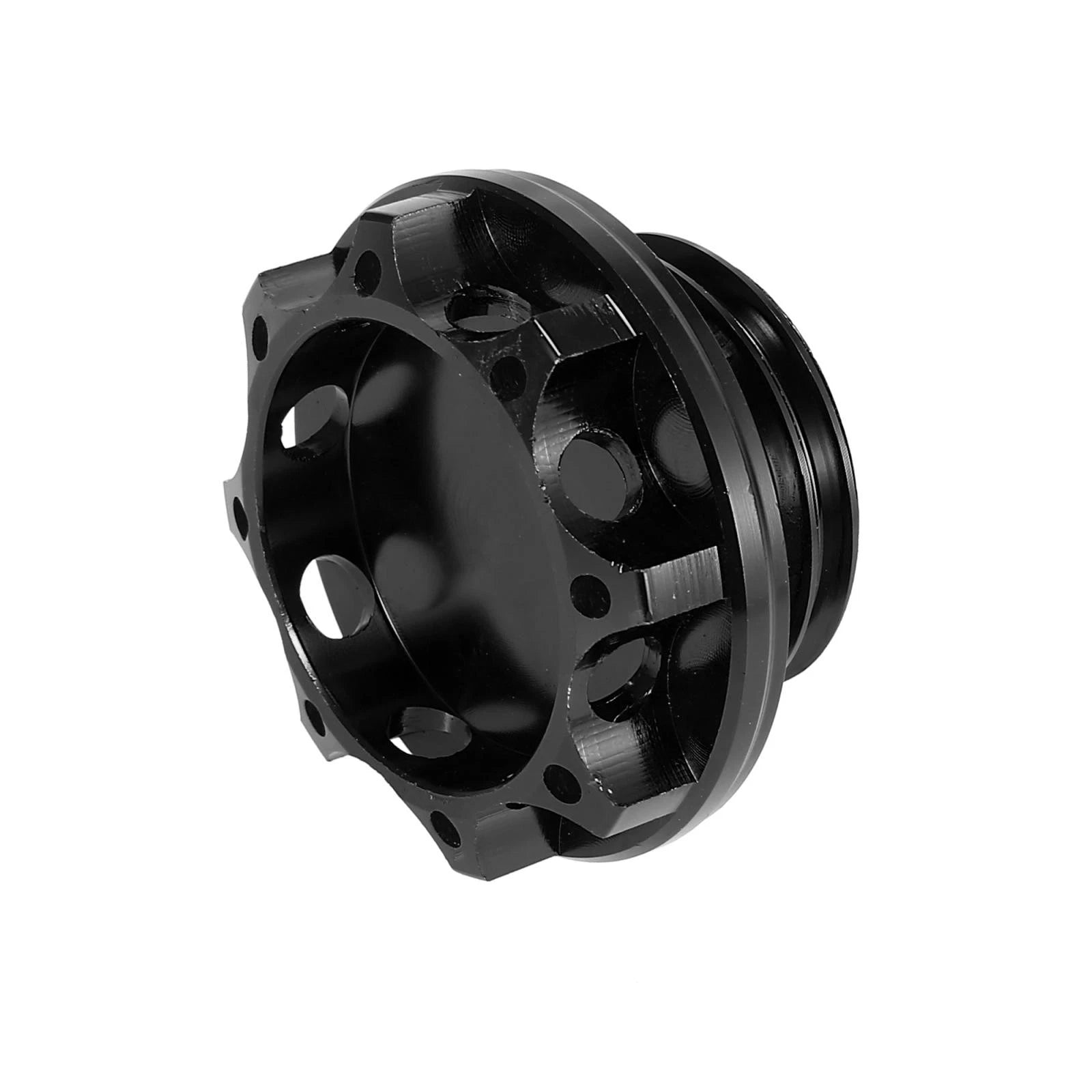 Black Aluminum Alloy Gas Oil Filler Plug Cover for Subaru 