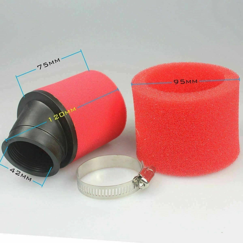 PZ30mm Lever Choke Carburetor Air Filter for SSR SDG Lifan Zongshen (150cc-300cc)