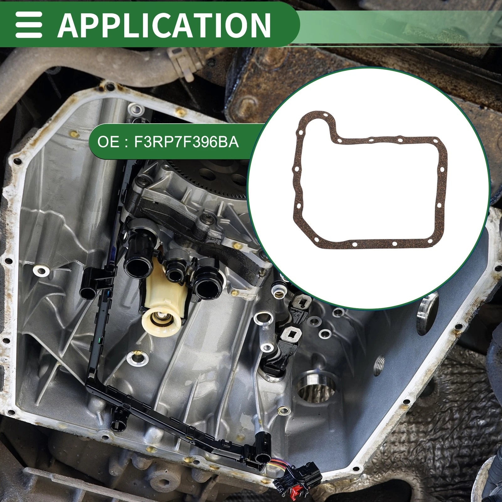 Oil Pan Gasket for Ford Cougar, Maverick (1998–2001) No.F3RP7F396BA