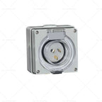15A 3Pin Power Inlet for Caravan Motor Home RV (250V)