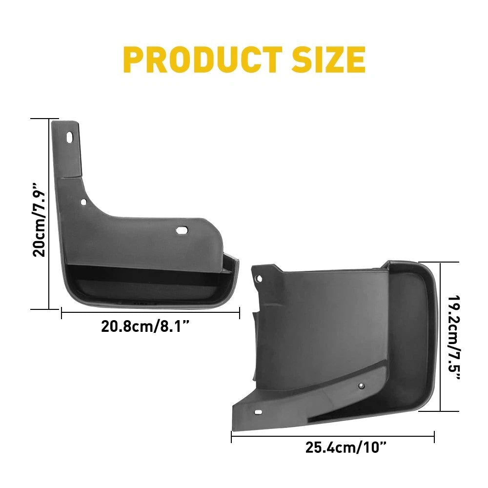 Set of 4 Mud Flaps Splash Guards for Honda Accord Sedan (2003–2007)