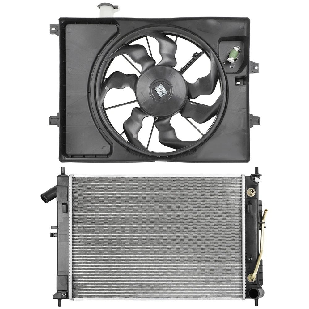 Electric Engine Radiator Cooling Fan Kit for Hyundai Elantra (2014–2016)