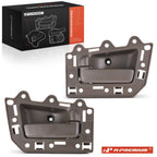 2X Front Brown Interior Door Handle for Jeep Grand Cherokee (2005–2011)