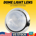 Round Dome Light Base & Lens OT001000A for Camaro Firebird Monte Carlo (1971–1981)
