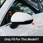 Add-On Carbon Look Side Wing Mirror Cap Covers for Benz CLA-Class C118 (2019–2026)