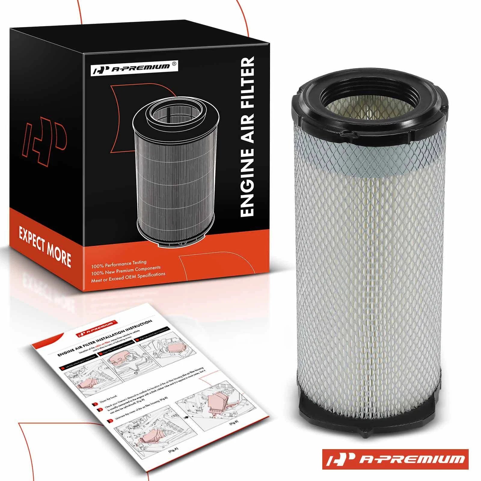 Engine Air Filter for Chevy Express 2500 3500 GMC Savana (2017–2022)