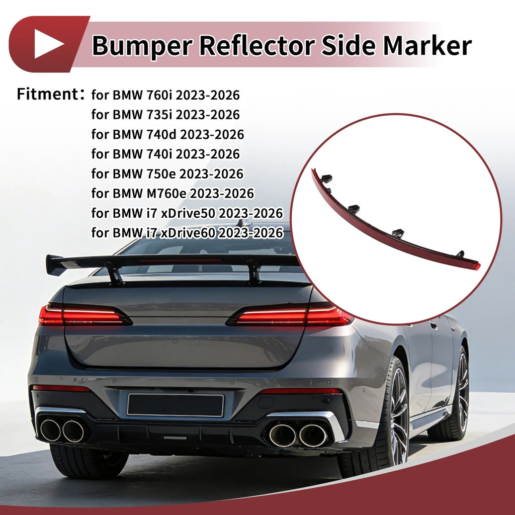 Rear Right Bumper Reflector No. 63149464196 for BMW 760i (2023–2026)