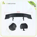 57" Adjustable Rear Spoiler for Universal Fit (GT-Style) Matte Black
