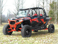Rock Slider Nerf Bars for Polaris RZR XP 4 1000 (2014–2023) - Wrinkle Black