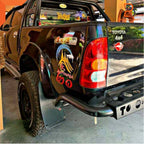 4x4 Off-Road Mud Flaps Splash Guards for Universal Car Truck Ute Black Rubber
