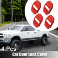 Set of 4 Car Door Lock Latches Cover Protector for Dodge Charger 