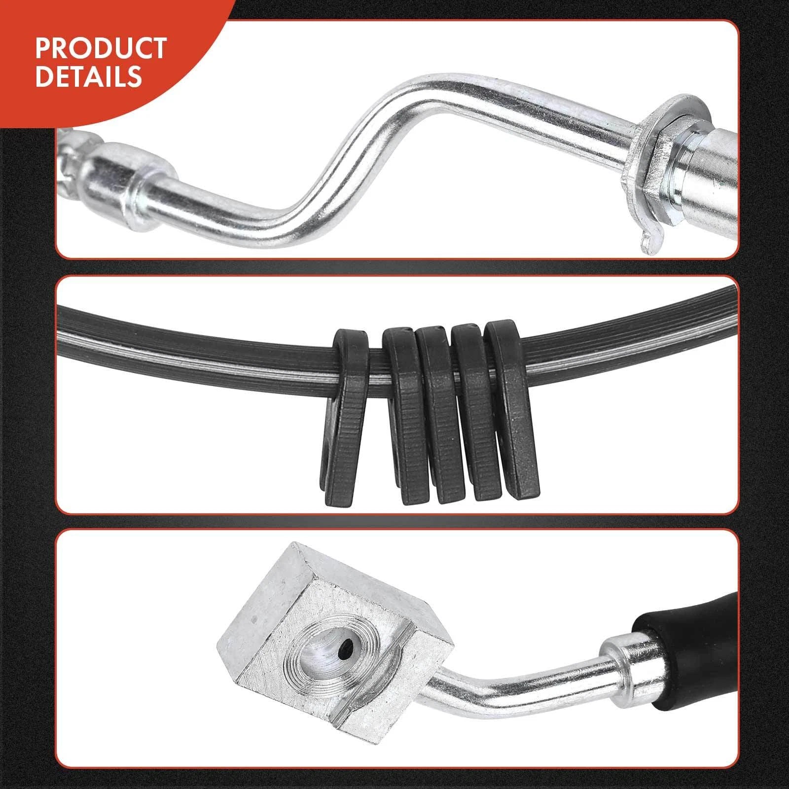 Rear Left Brake Hydraulic Hose for Chevy Kodiak GMC T6500 (2003–2009)
