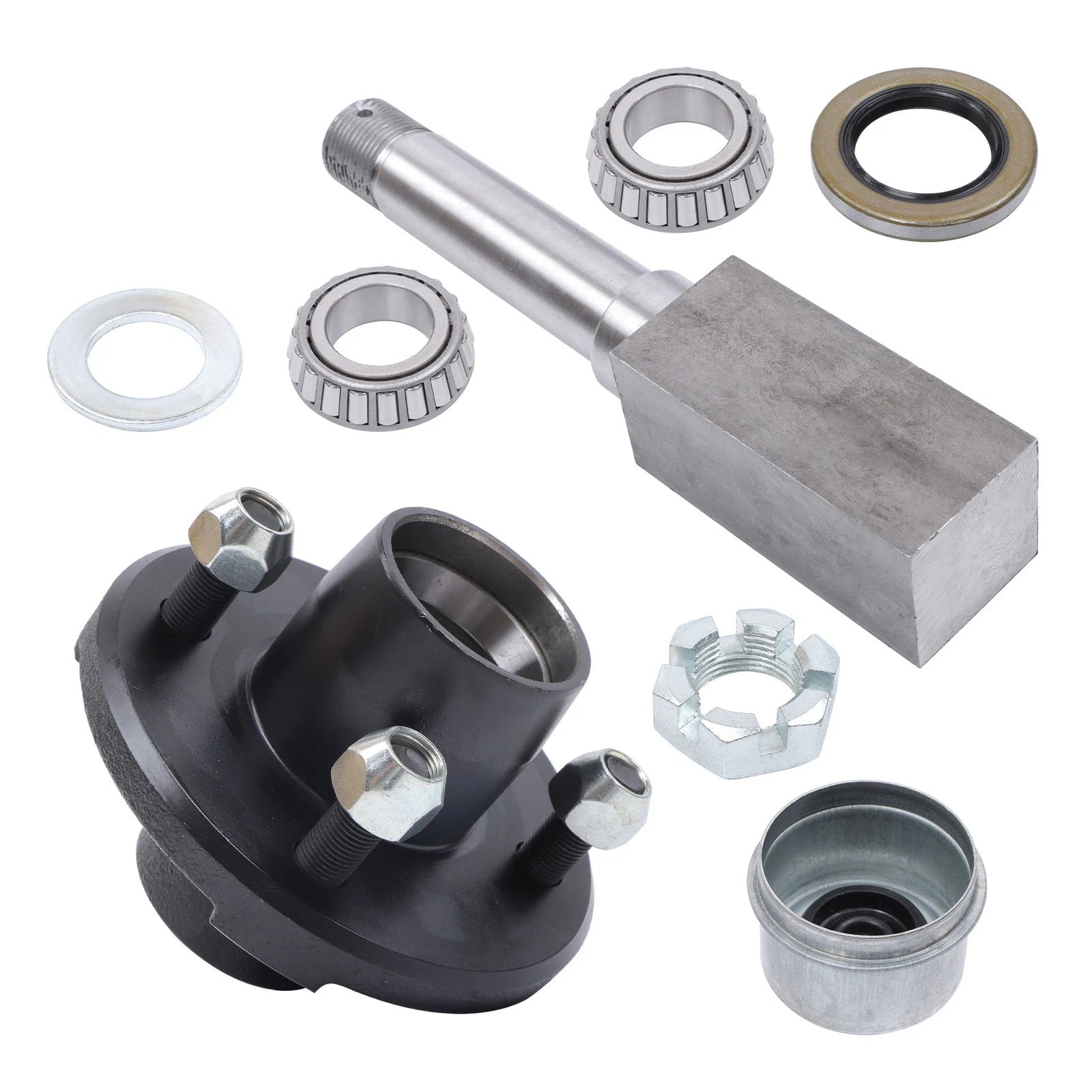 4X Hub Axle Kit for Side Car Trailer (2000)