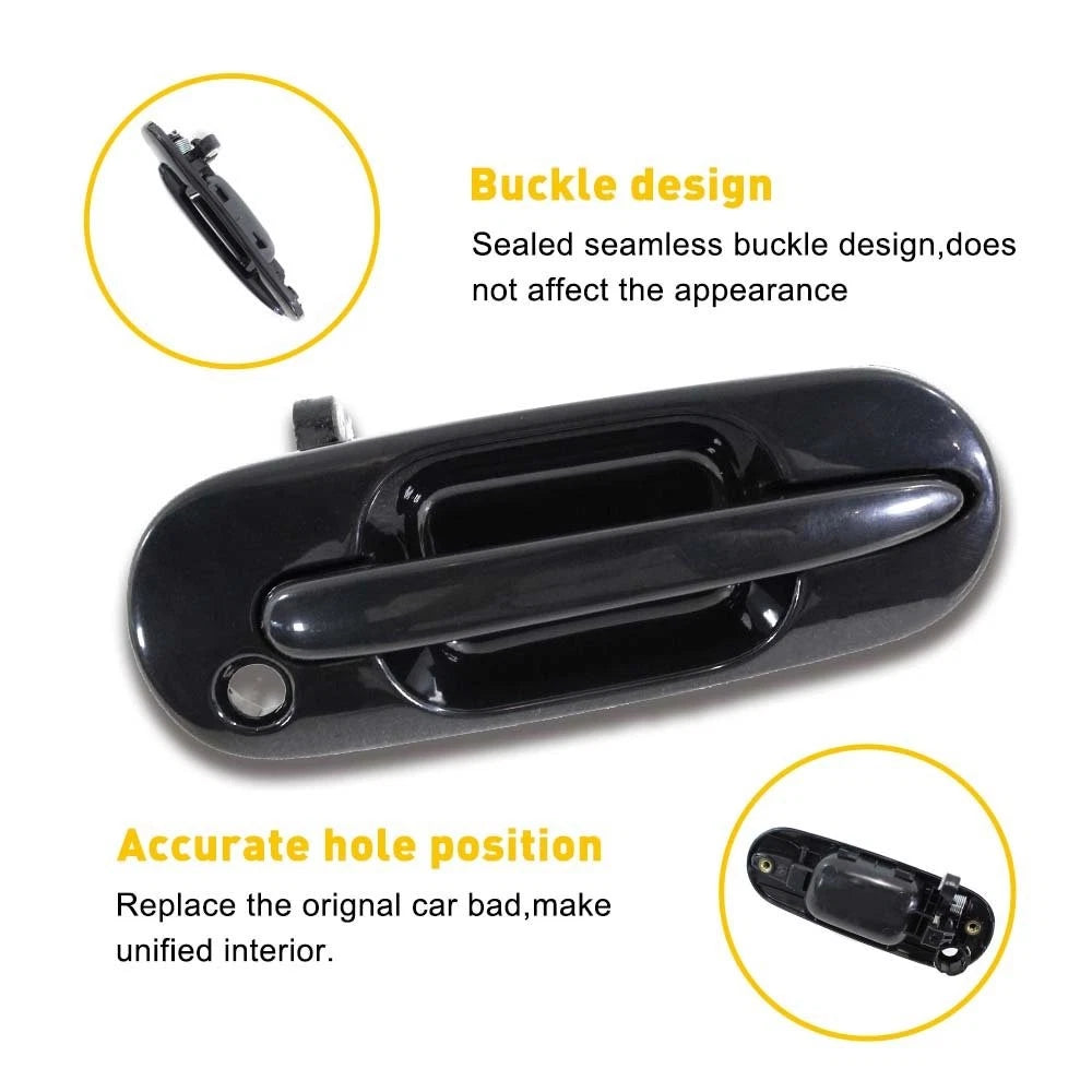 Exterior Door Handle for Honda Accord CR-V EX LX (1998–2001) Black