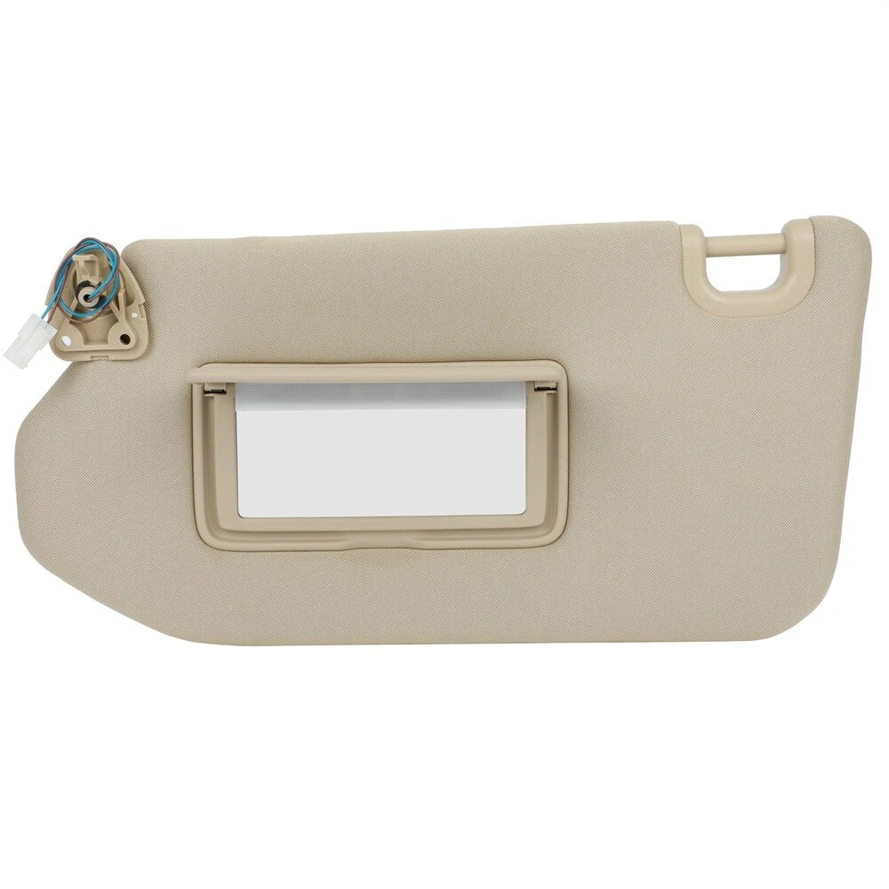 Left Tan Sun Visor with Lamp for Infiniti JX35 (2013)