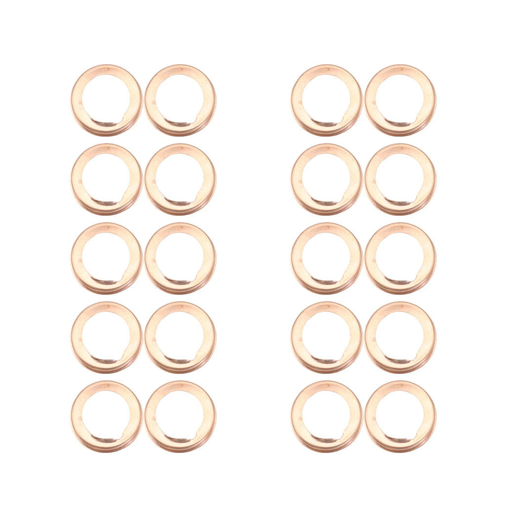Set of 20 Metal Drain Plug Crush Washer Gasket 11026-JA00A for Nissan Infiniti