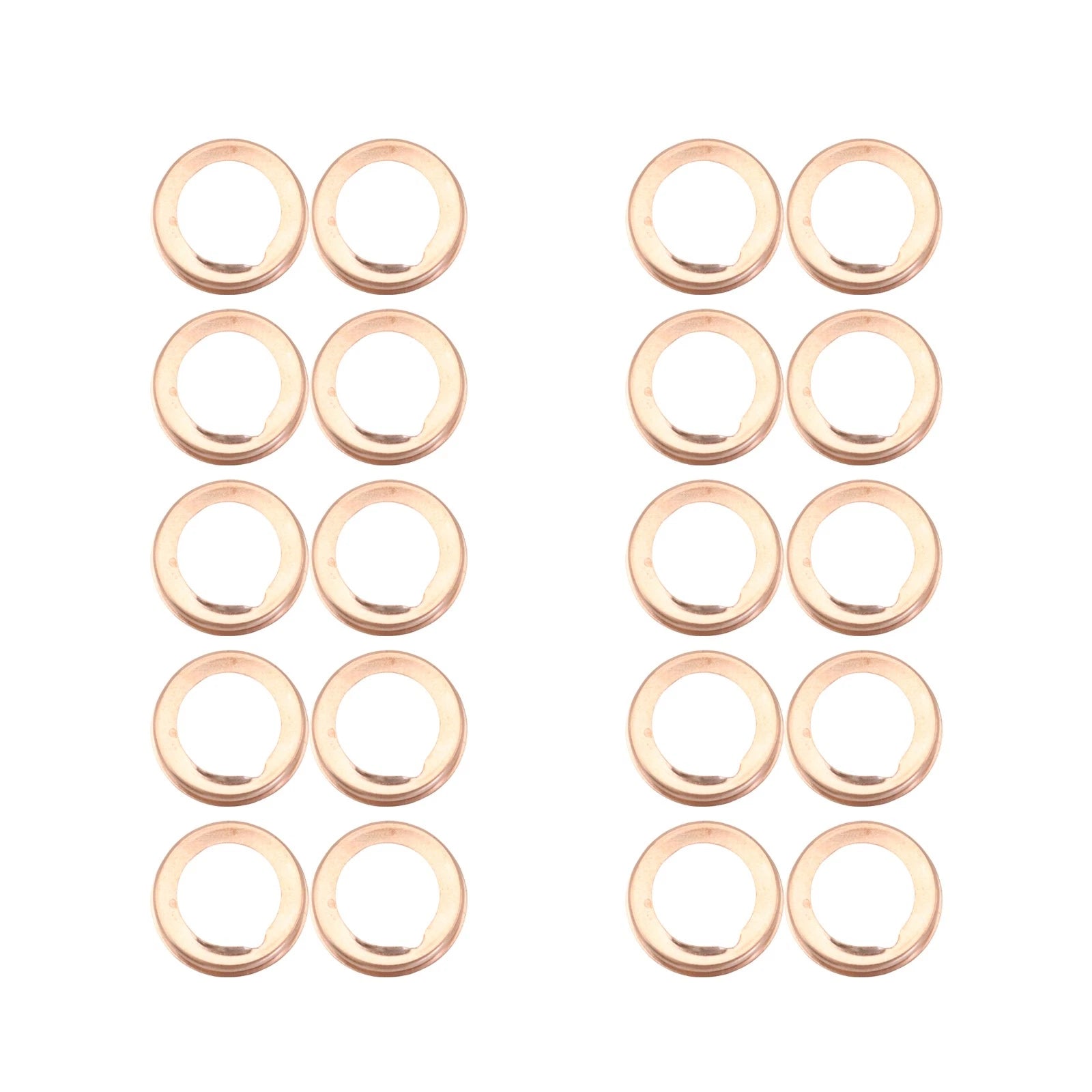 Set of 20 Metal Drain Plug Crush Washer Gasket 11026-JA00A for Nissan Infiniti
