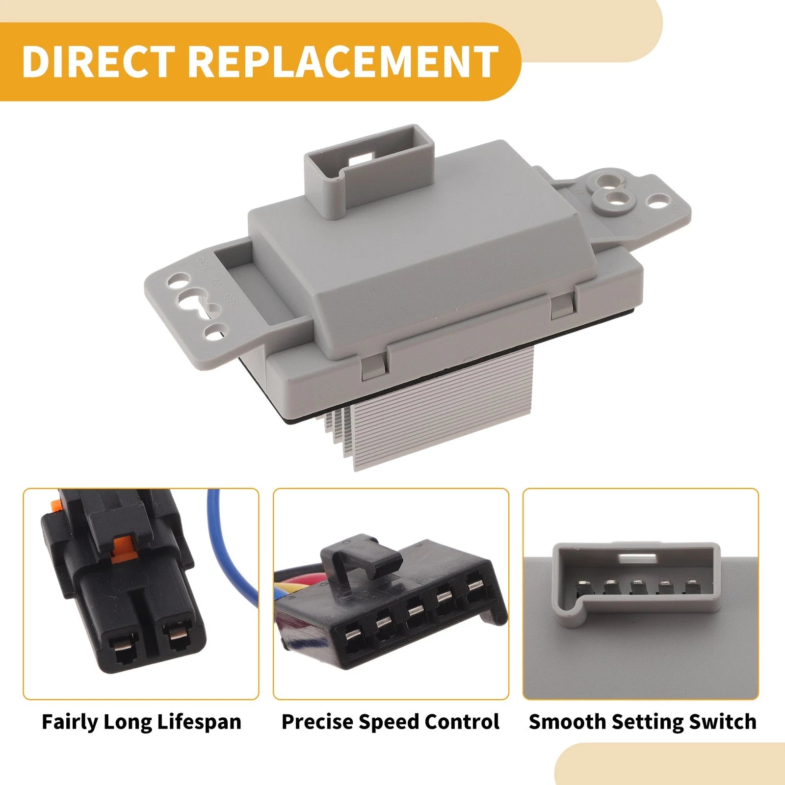 HVAC Blower Motor Resistor No.19260762 for Buick Excelle GT (2010–2017)