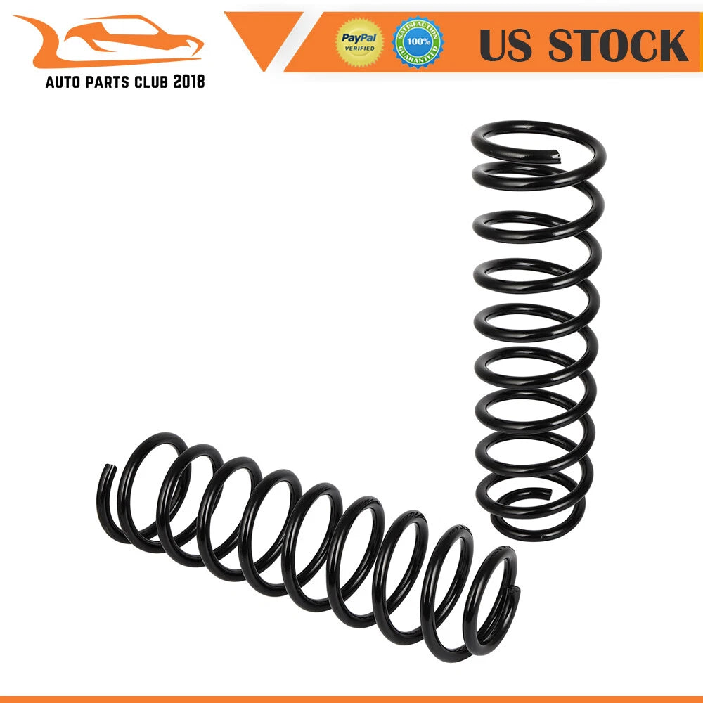 Set of 2 Front Coil Springs for Jeep Wrangler (2007-2017)