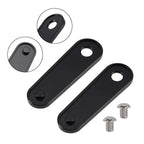 Rear Floorboard Foot Peg Frame Plates for Electra Glide, Road Glide (1993–2023)