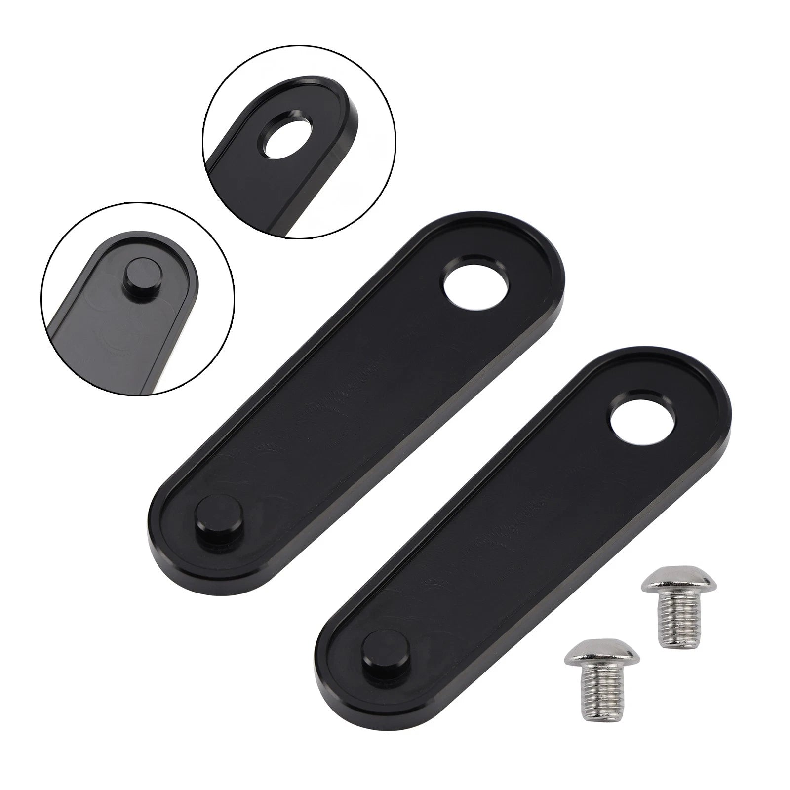 Rear Floorboard Foot Peg Frame Plates for Electra Glide, Road Glide (1993–2023)