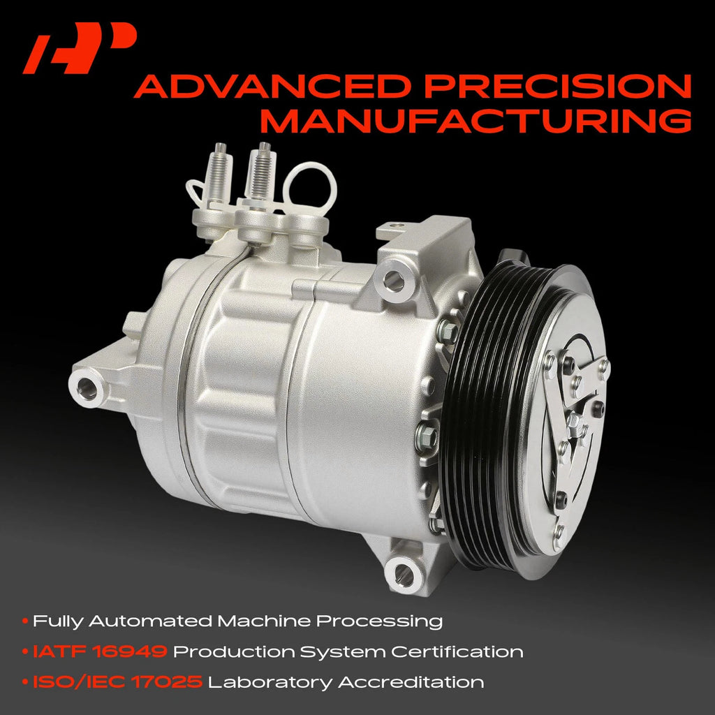 A/C Compressor with Clutch for Jeep Wrangler Gladiator (2020-2023)