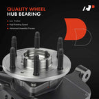 Front Right Steering Knuckle & Hub Bearing for Chevrolet Silverado GMC (2007â2018)