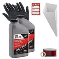 2X 10W40 Oil Change Kit for Suzuki DR250S, TU250X, DR350 (1990–2007)