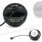 Black Fuel Tank Cap for Chrysler Dodge Jeep (2007-2018)