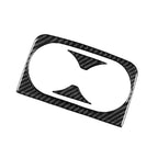 Carbon Fiber Rear Water Cup Holder Cover Trim for Ford Ranger (2015-2022)