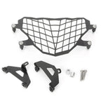 Black Headlight Grille Guard Cover for BMW G310GS G310R (2017-2018)