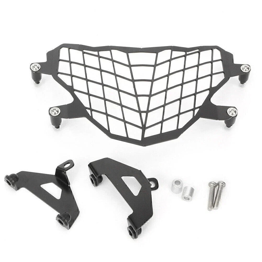 Black Headlight Grille Guard Cover for BMW G310GS G310R (2017-2018)