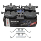 Set of 4 Bosch QuietCast Rear Semi-Metallic Brake Pads for BMW E38 E46 E53 E60 E83 E85