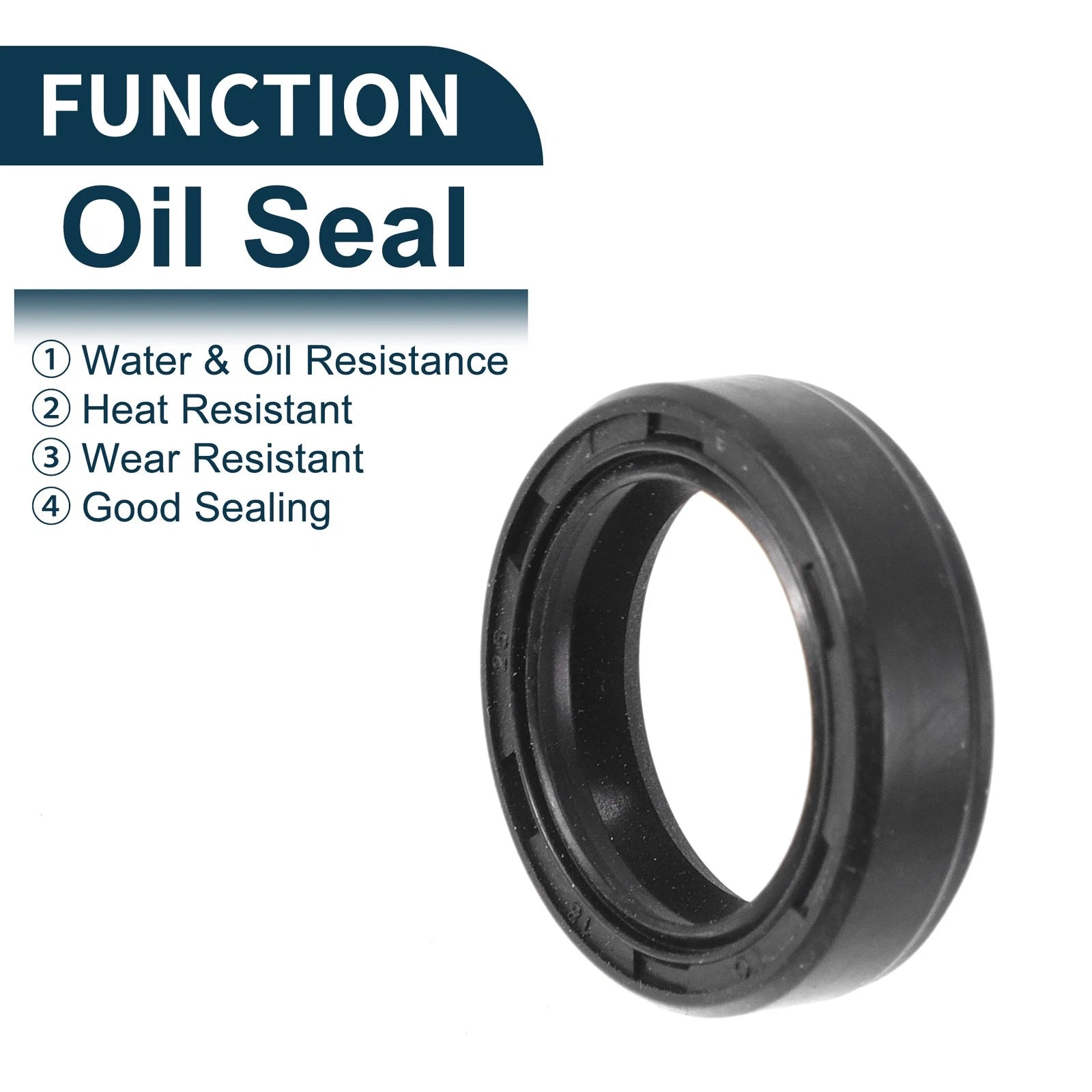 Set of 5 Oil Seal Rotary Shaft Seal NBR Rubber 18x25x7mm