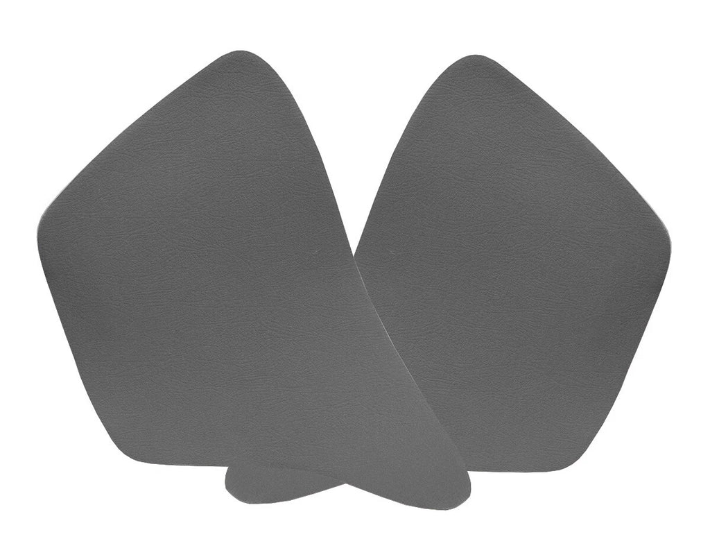 Front Insert Door Panel Cover Leather for Toyota Tacoma (2005–2015) Gray