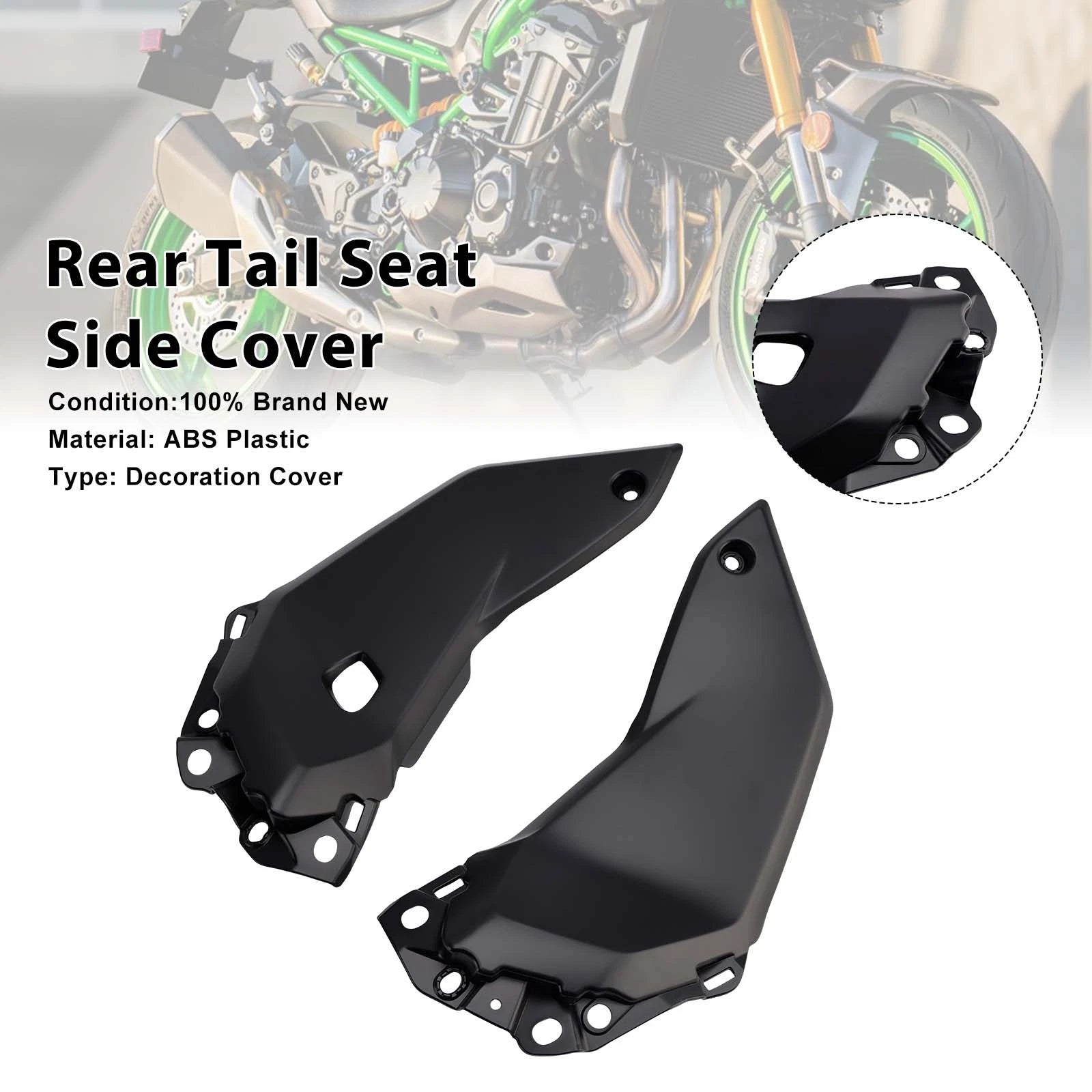 Rear Tail Seat Side Cover Fairing for Yamaha Tenere 700 (2025–2026) Matte Black