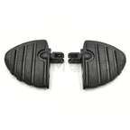 Black Wing Mini Floorboards w/ Adapters for Harley FXBB FXBR FXBRS (2018–2023)