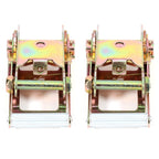 2x 2'' Ratchet Tow Dolly Hauler Straps for Trailer Truck